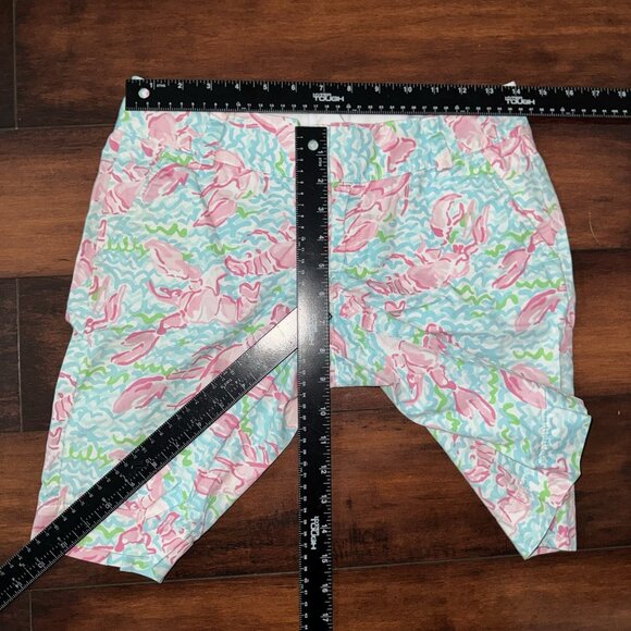 Lilly Pulitzer The Chipper Short Nautical Lobstah Roll Print Womens Size 0 - Picture 2 of 6
